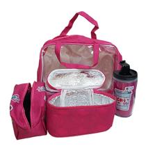 Kit Necessaire 3 Bolsas 1 Copo Viagem - Kit Viagem - Sude