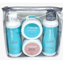 Kit Necessaire Argan Nutri Oil Sh Cond Mascara Ckamura