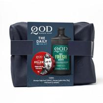 Kit Necessaire Azul Xampu Daily + Pomada Killer QOD Kit Necessaire Azul Xampu Daily + Pomada Killer QOD