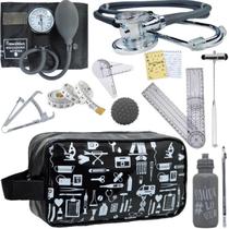 Kit Necessaire Fisioterapia Goniometro Martelo Buck Fita Imc Premium Kit Necessaire Fisioterapia Goniometro Martelo Buck Fita Imc Premium