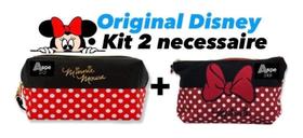 Kit Necessaire Minnie Assinatura Feminina Original Disney