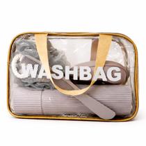 Kit Necessaire Multifuncional Higiene Pessoal com Acessórios para Uso Diário