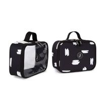 Kit Necessaire Sport Just Baby Preto Kit Necessaire Sport Just Baby Preto