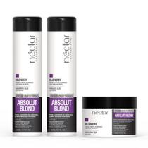 Kit Néctar Blondon Home Care Shampoo, Finalizz e Máscara Kit Néctar Blondon Home Care Shampoo, Finalizz e Máscara