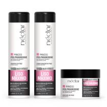 Kit Néctar Professional Princess Pós Progressiva Home Care Liso Máximo