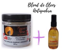 Kit Negra Rosa Gel Ativador + Blend de Óleos Rosa Mosqueta Capilar