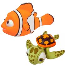 Kit Nemo Squirt 2 Bonecos Procurando Nemo Pixar Disney