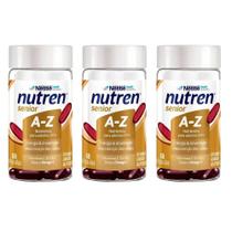 Kit Nestle Nutren Sênior A-Z Com 3 Potes De 60 Cápsulas Cada