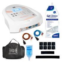 Kit Neurodyn II Ibramed Fisioterapia e Estética Aparelho De Corrente Russa Tens Fes