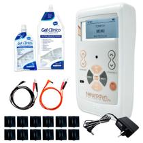 Kit Neurodyn Portable Ibramed Portátil, 12 Eletrodos, Gel 1kg
