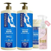 Kit Neutro 1 Shampoo 1 Cond 1 Banho 1L + Finalizador Obrigatório Lourre 120ml Kit Neutro 1 Shampoo 1 Cond 1 Banho 1L + Finalizador Obrigatório Lourre 120ml