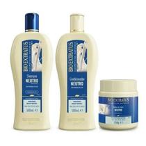 Kit Neutro Bio Extratus Shampoo + Cond. 500ml + Máscara 250g2