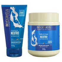 Kit Neutro finalização capilar 1 Banho de creme 500ml 1 Finalizador 150ml Kit Neutro finalização capilar 1 Banho de creme 500ml 1 Finalizador 150ml