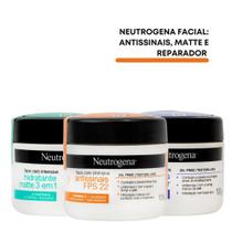 Kit Neutrogena: Antissinais Fps 22, Matte 3 Em 1 E Reparador Kit Neutrogena: Antissinais Fps 22, Matte 3 Em 1 E Reparador