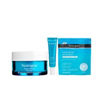 Kit Neutrogena Hidro Boost Hidratante Facial 50g + Gel Creme Hidratante 15g + Máscara 30ml