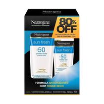 Kit Neutrogena Sun Fresh FPS50 200ml + 120ml