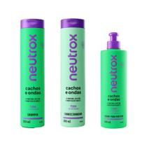 Kit Neutrox Cachos Ondas Cond+Shampoo+Creme Pentear 300Ml Kit Neutrox Cachos Ondas Cond+Shampoo+Creme Pentear 300Ml