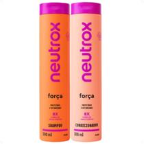 Kit Neutrox Força Proteínas e Vitaminas: Shampoo e Condicionador 300ml Kit Neutrox Força Proteínas e Vitaminas: Shampoo e Condicionador 300ml