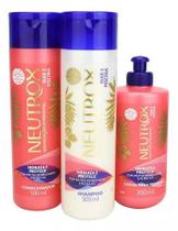 Kit Neutrox Mar E Piscina Shampoo Condicionador Creme para Pentear 300ml