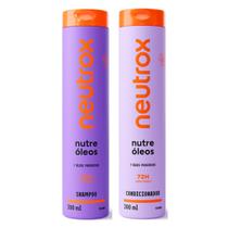 Kit Neutrox Nutre Óleos Shampoo Condicionador 300ml Kit Neutrox Nutre Óleos Shampoo Condicionador 300ml
