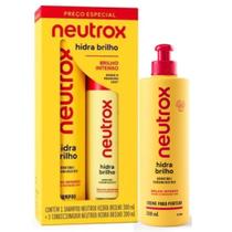 Kit Neutrox Shampoo 300ml + Condicionador 200ml Hidra Brilho