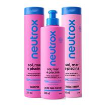 Kit Neutrox Sol Mar e Piscina Duo 300Ml Creme de Pentear Kit Neutrox Sol Mar e Piscina Duo 300Ml Creme de Pentear