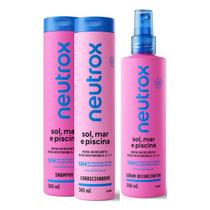 Kit Neutrox Sol Mar e Piscina Duo 300Ml Sérum Reconstrutor