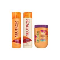 Kit Neutrox Sos Shampoo + Condicionador + Mascara