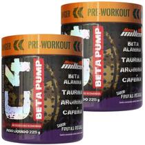 Kit New Millen 2x Pré Treino C4 Beta Pump 225G