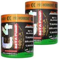 Kit New Millen 2x Pré Treino C4 Beta Pump 225G