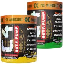 Kit New Millen 2x Pré Treino C4 Beta Pump 225G