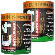 Kit New Millen 2x Pré Treino C4 Beta Pump 225G