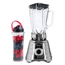 Kit New Osterizer Prata - Liquidificador e Jarra Blend N Go Kit New Osterizer Prata - Liquidificador e Jarra Blend N Go