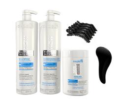 Kit New Repair Intense Cabelos Danificados 3x1l - Soupleliss Kit New Repair Intense Cabelos Danificados 3x1l - Soupleliss