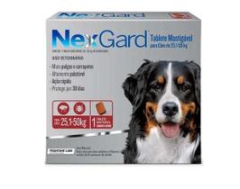 Kit NEX Anti Pulgas e Carrapatos 25Kg a 50Kg 3 Unidade