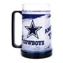 Kit Nfl Dallas Cowboys Caneca Térmica Gel + Chaveiro