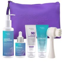 Kit Niacinamida Clareador Antiidade Fecha Os Poros Facial Extratos da Terra