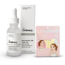 Kit Niacinamide The Ordinary Breakout Patch Adesivo Espinha Kit Niacinamide The Ordinary Breakout Patch Adesivo Espinha