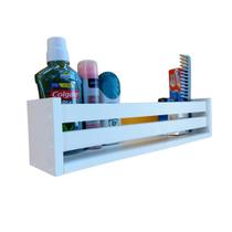 Kit Nicho Para Lavabo Estante Organizador De Banheiro 3u40cm