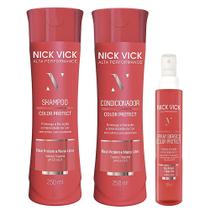 Kit NICK VICK Color Protect Shampoo Cond e Spray Bifásico