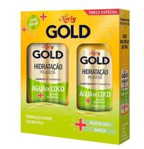 Kit Niely Gold Água De Coco Shampoo 275ml + Condicionador 175ml