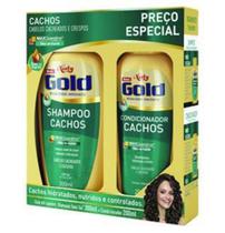 Kit Niely Gold Cachos Shampoo 275ml e Condicionador 175ml