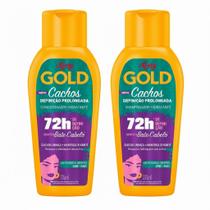 Kit Niely Gold Cachos - Shampoo275mL + Condicionador175mL Kit Niely Gold Cachos - Shampoo275mL + Condicionador175mL