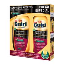 Kit Niely Gold compridos+Fortes Shampoo 300mL+Condicio 200mL Kit Niely Gold compridos+Fortes Shampoo 300mL+Condicio 200mL