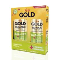 Kit Niely Gold Hidratação Água de Côco Shampoo 275ml + Condicionador 175ml