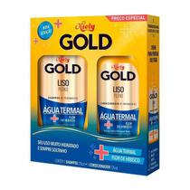Kit Niely Gold Liso Pleno Shampoo 275 Ml + Cond 175 Ml