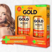 Kit Niely Gold Nutrição Mágica Shampoo e Condicionador