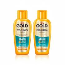 Kit Niely Gold Pós-Química - Shampoo275mL + Condic175mL Kit Niely Gold Pós-Química - Shampoo275mL + Condic175mL