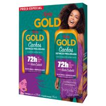 Kit niely gold sh+cond cachos oleo de linhaça 300 ml Kit niely gold sh+cond cachos oleo de linhaça 300 ml