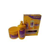 Kit Niely Gold Sh+Cond Cachos Podereosos Oleo de Linhaça 300 ml Kit Niely Gold Sh+Cond Cachos Podereosos Oleo de Linhaça 300 ml